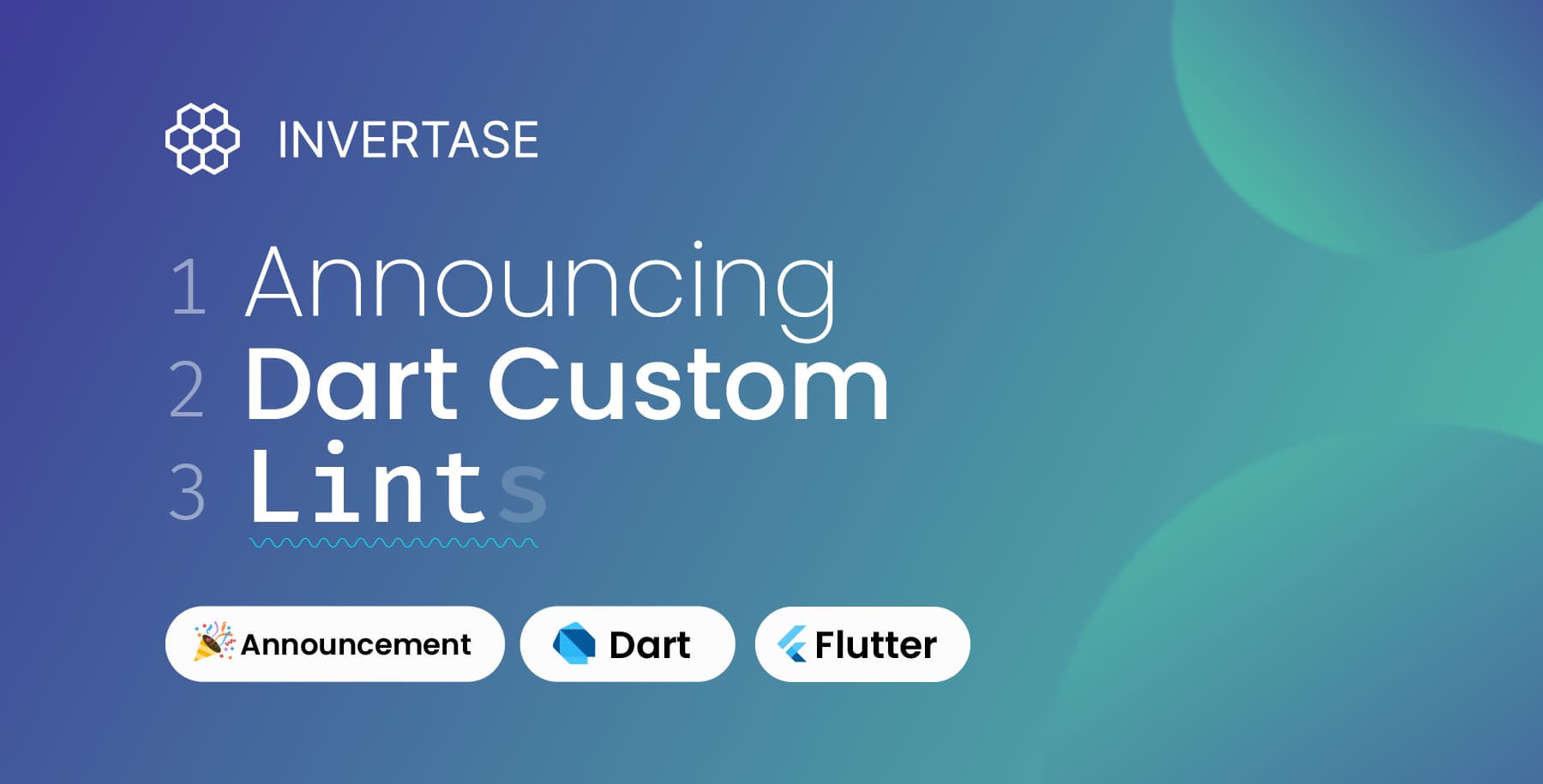 Announcing the Dart Custom Lint package 